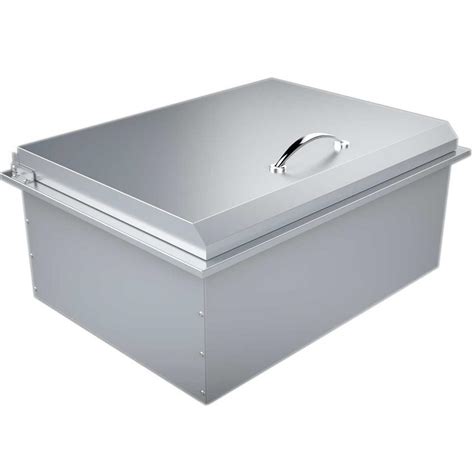 stainless steel refrigerator ice box|stainless steel drop in box.